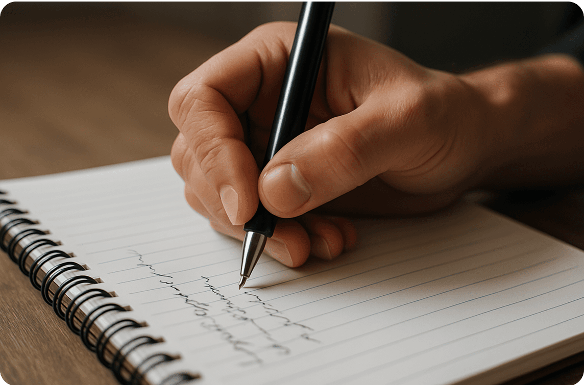 قدرت نوشتن شکرگذاری