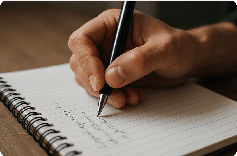 قدرت نوشتن شکرگذاری